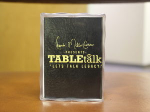 Table Talk - Let's Talk Legacy Acrylic Box